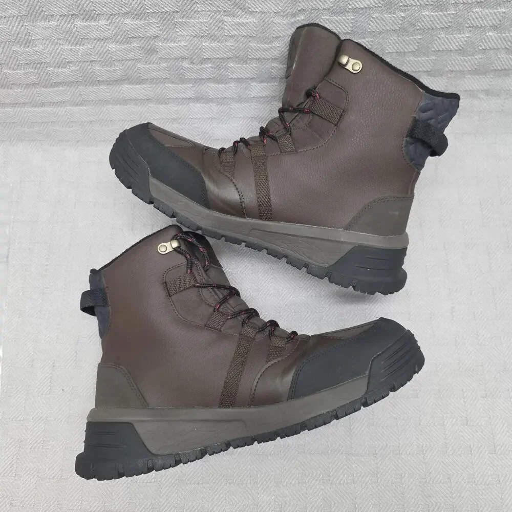 Columbia YM5975-231 Boots Mens Size 9.5 Brown Waterproof Insulated Lined